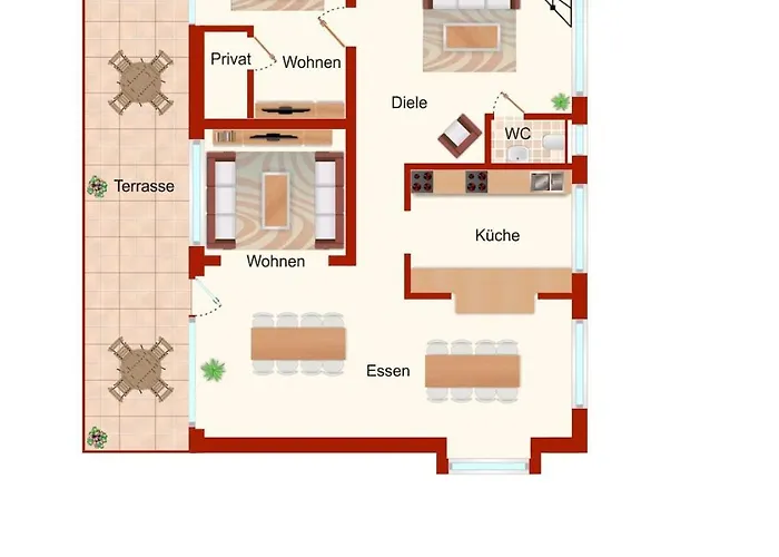 Bergzeit Mit Garten, Grill, Terrasse, Maximal 20 Personen 度假居 *